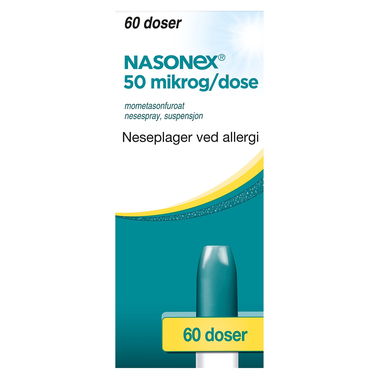 Nasonex nässpray 60 doser Norway