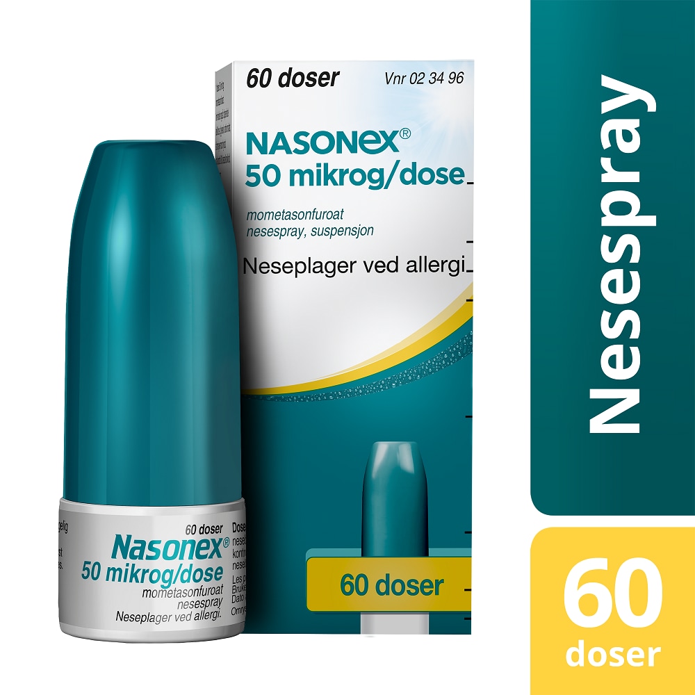 Nasonex nässpray 60 doser Norway 2